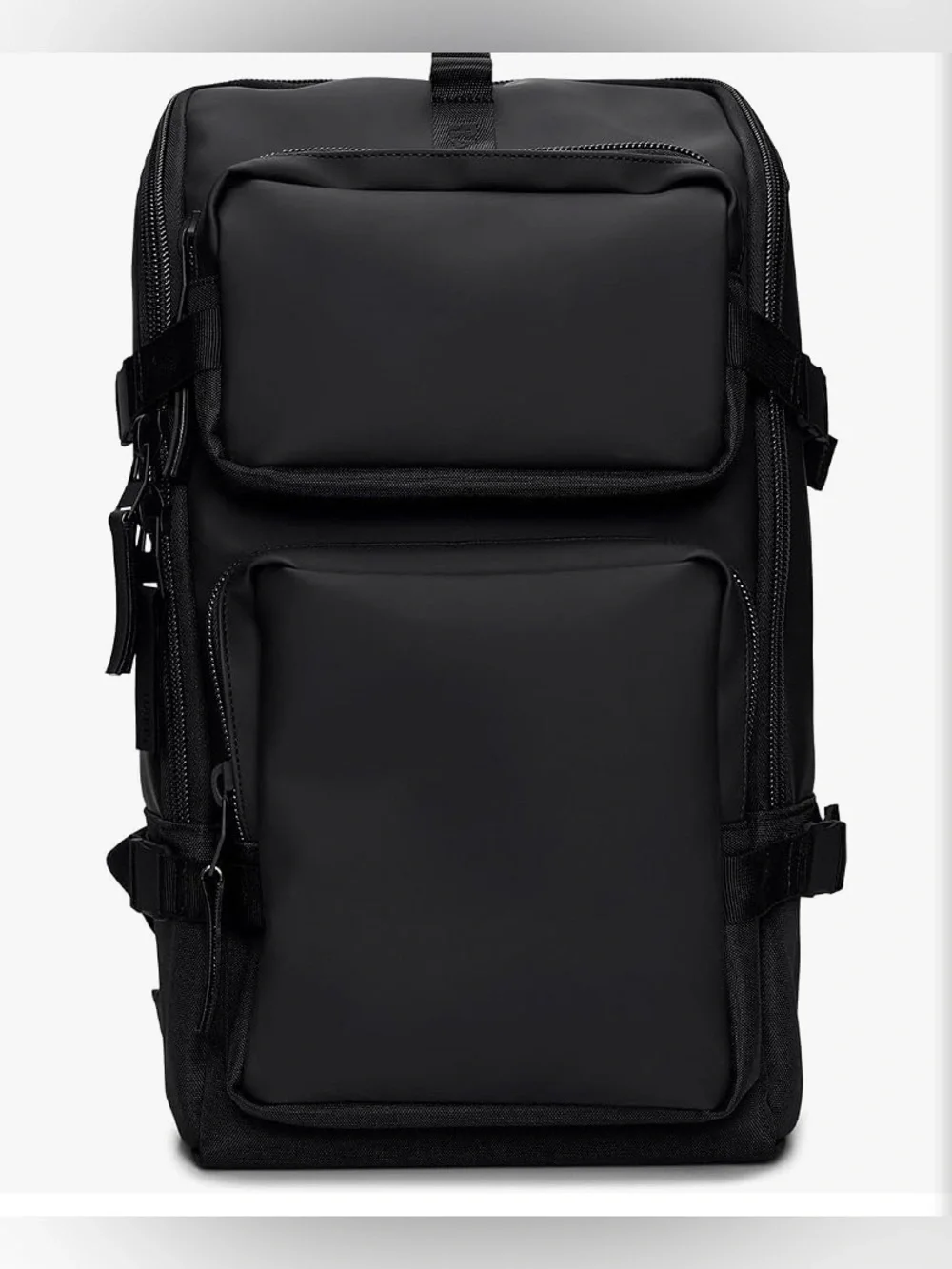 RAINS Trail Cargo Bag Luggage Backpack - Black NEW NWT